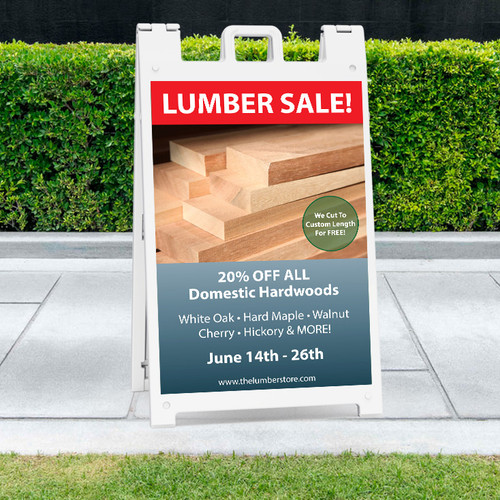 Signicade® Deluxe Combo (Coroplast Signs)